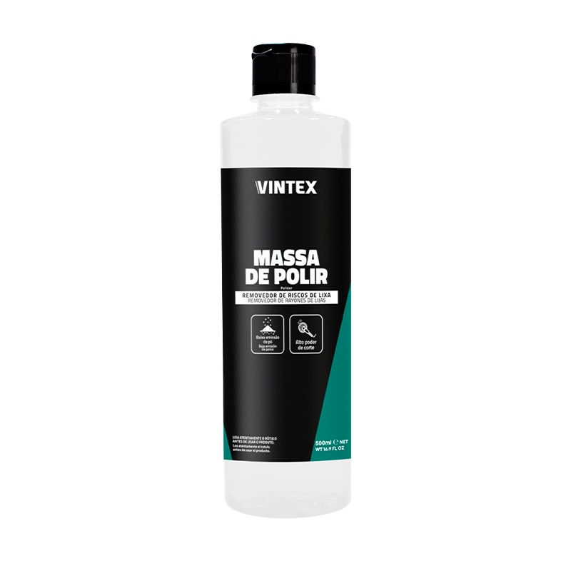 Massa De Polir Vintex Vovixx Polimento Automotivo Corte 590g