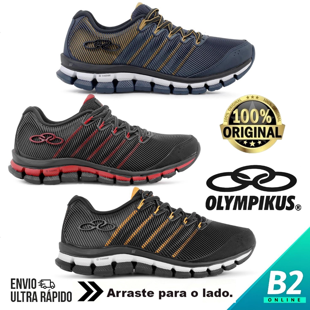Tenis Olympikus Dynamic Masculino 100% Original Com Nota Fiscal e Garantia em Oferta na Shopee