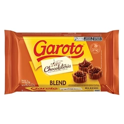Garoto Barra de Chocolate Blend Cobertura 1kg