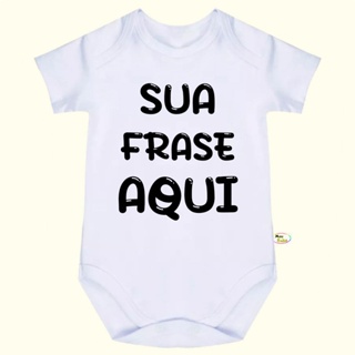 Body Bebê Personalizado SF1700 em Oferta na Shopee