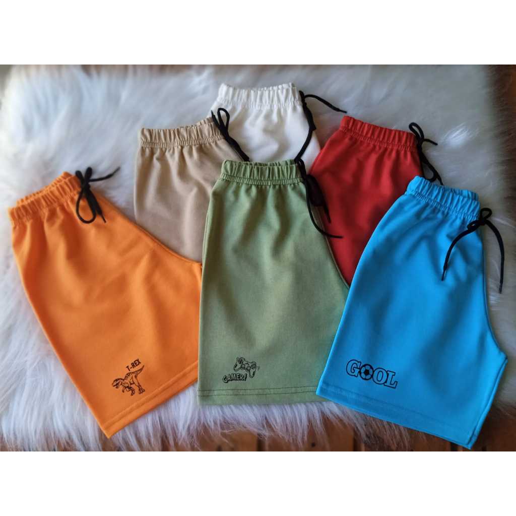 Kit 2 Bermuda Infantil Menino Verão em Oferta na Shopee