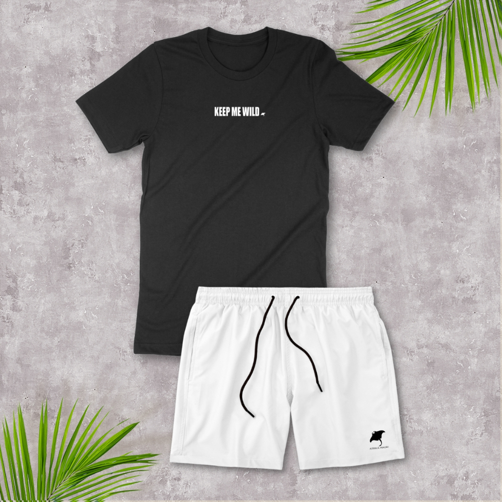 Conjunto Masculino Plus Size Camiseta 100% Algodão e Short Masculino Academia Praia Casual