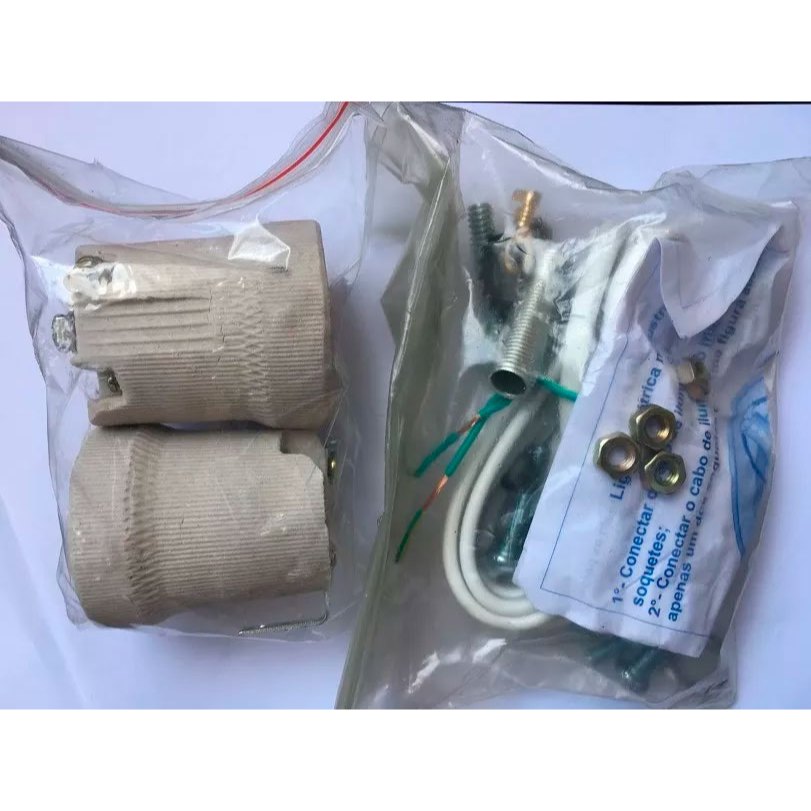 Kit Peças Bucha Parafuso Soquetes Ventilador Teto Ventisol