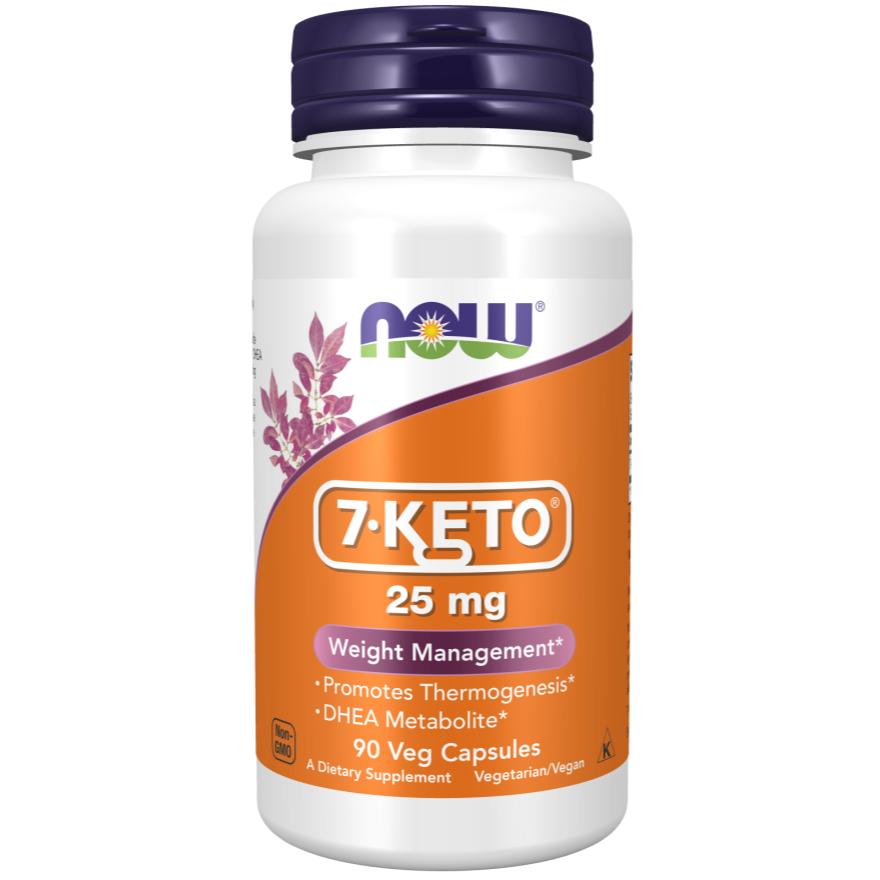 7 keto Now Foods 25mg 90 cápsulas em Oferta na Shopee