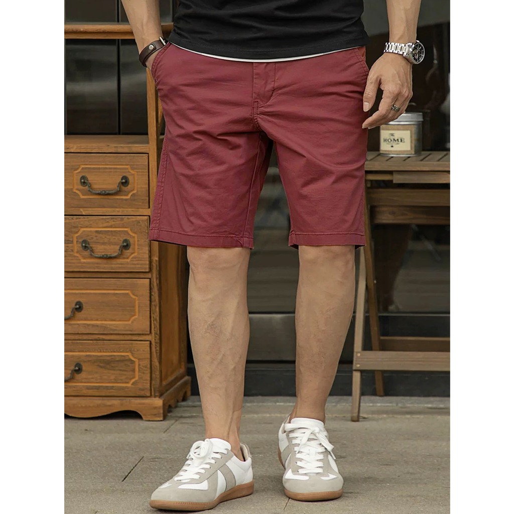 Adulto Short  Bermuda Masculina Sarja Colorida Jeans Premium  Diversas Cores -Promoção