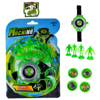 Relogio Infantil Ben10 Omnitrix Com Sons Luz Aliens Presente em Oferta na Shopee