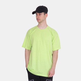 Camiseta Camisa Verde Lima Lisa Premium Streetwear Masculina 100% Algodão Fio 30.1 Unissex