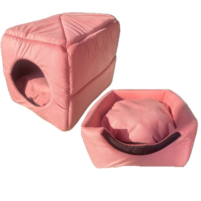 KIT ATACADO 15 Cama Pet Iglu Toca Caminha Para Cães e Gatos 2EM1 P