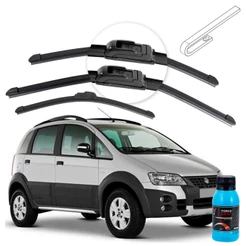 Palheta Limpador de Parabrisa Fiat Idea Adventure ano 06 a 10 Universal Dianteiro e Traseiro
