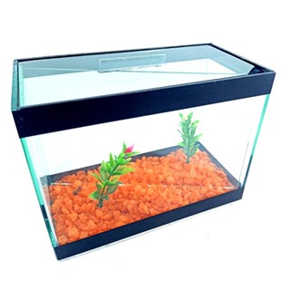 Aquário duplo 3 litros invisível para 2 peixes betas 20x10x15cm Plantas Artificiais ornamental em Oferta na Shopee