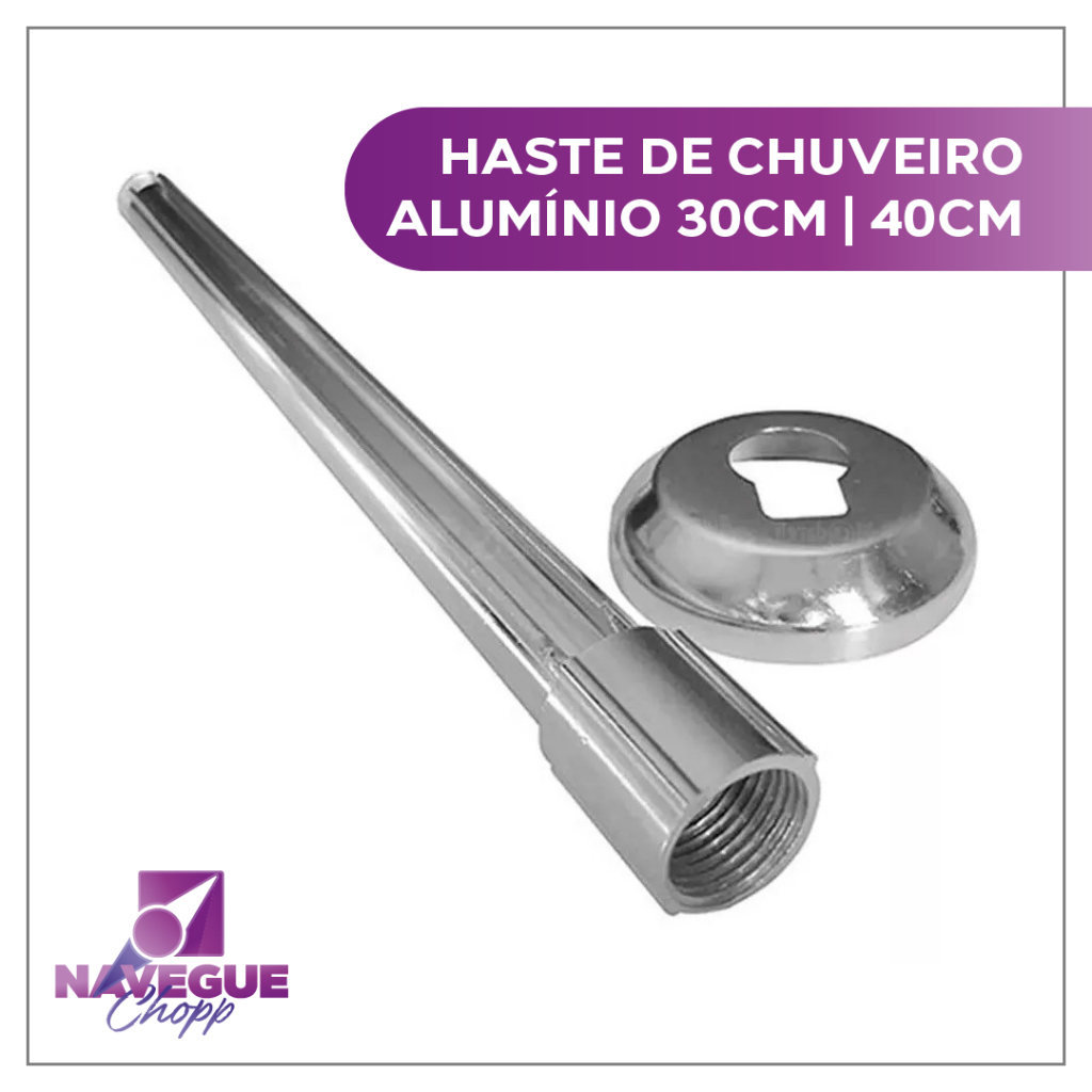 Braço para Chuveiro Cromado: Onde Comprar | BuscaProdutos