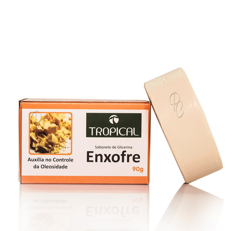 12 Sabonete de Enxofre cuidado facial para oleosidade e espinhas em Oferta na Shopee