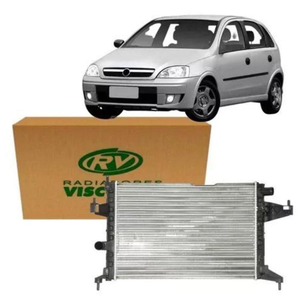 Radiador D'água Gm Corsa Montana 1.0 1.4 1.8 8v 2002 A 2008