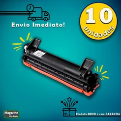 Kit 10 Toner Compatível TN1060 1060 | DCP1602 DCP1512 DCP1617NW HL1112 HL1202 HL1212W