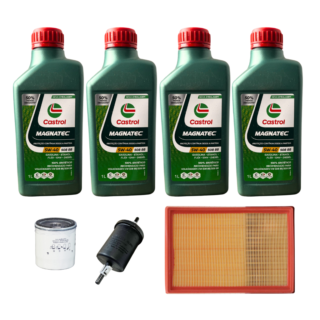 Kit Troca de Oleo Voyage 1.0 8v Flex Acima De 2014 / GOL FLEX 2014 - 2015 1.0 8v G4 G5 G6