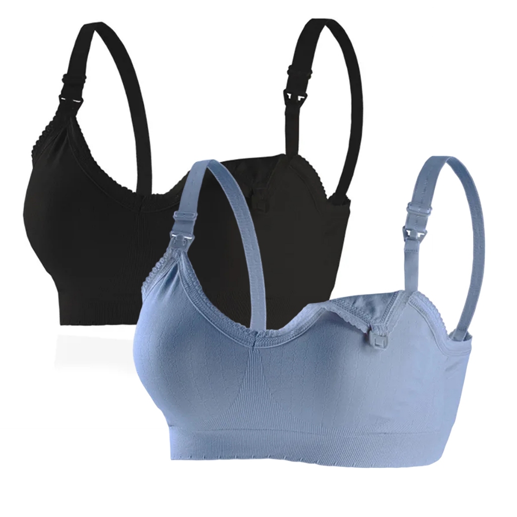 Kit 2 Sutiã Amamentação Reforçado Bojo Flexível Gestante em Oferta na Shopee