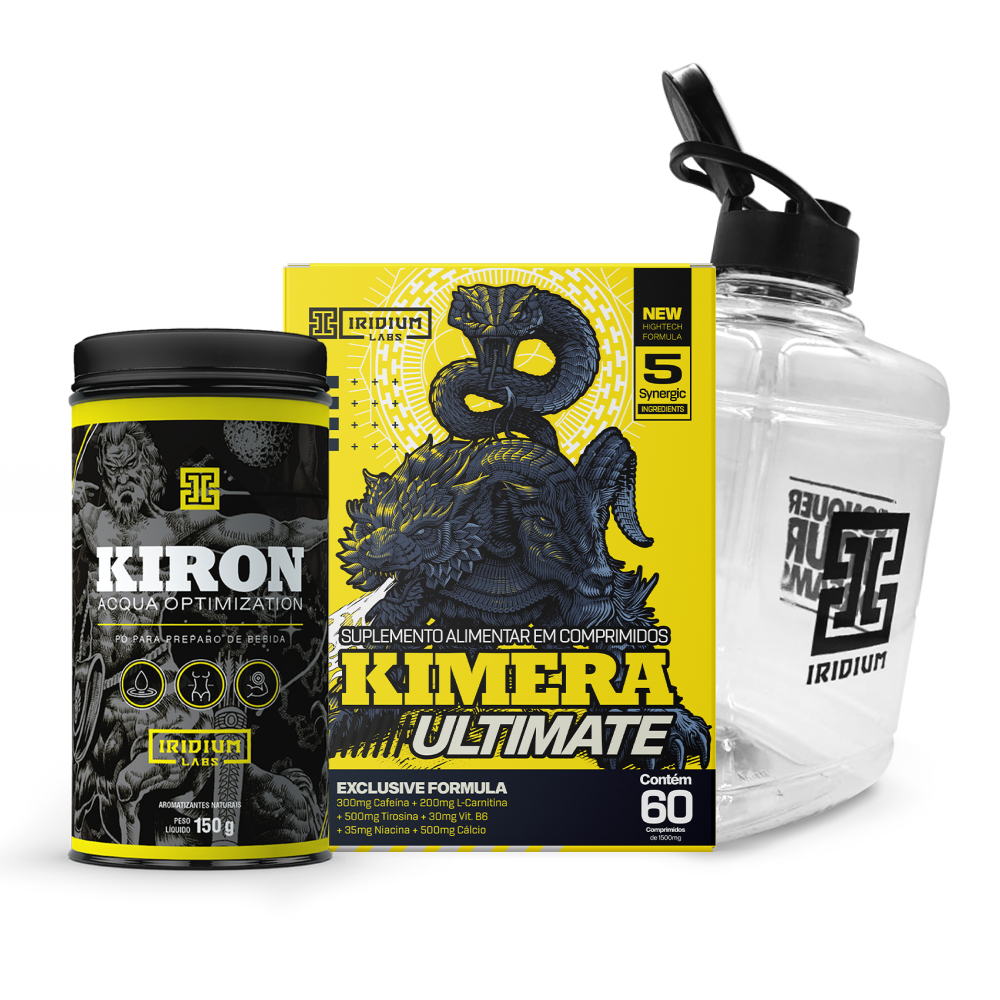 Kimera Ultimate + Kiron Acqua Optmization + Galão 1,5l - Health