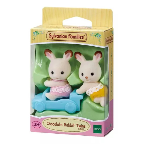 Sylvanian Families Gemeos Coelho Chocolate - Epoch 5420 em Oferta na Shopee