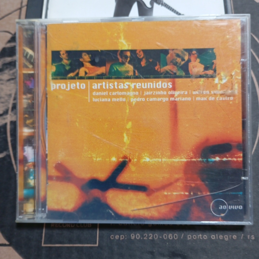 Cd Vários Projeto Artistas Reunidos