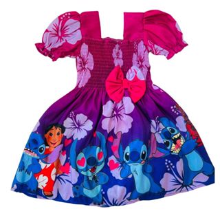 Vestido Infantil Estampa Temático Ciganinha