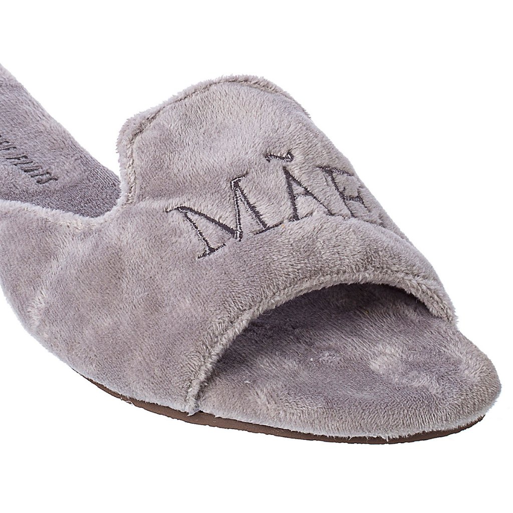 Pantufa Maternidade Feminina de Pelúcia Confortável Personalizado Símbolo Menino