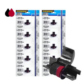 10 Rolete (2 cartelas) Para Maquina De Calcular Ir 40t Ir40t 1009 Bicolor em Oferta na Shopee