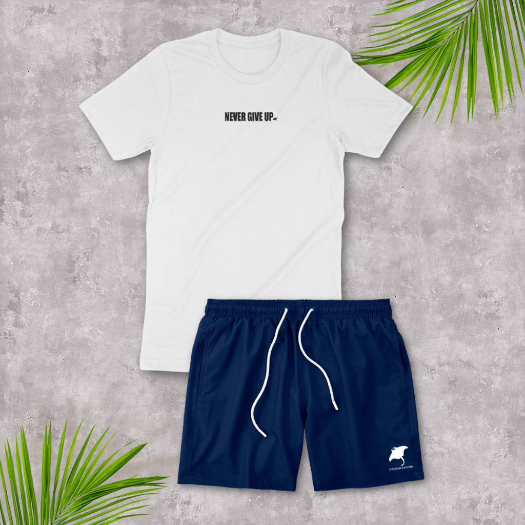 Conjunto Masculino Plus Size Camiseta 100% Algodão Bermuda e Short Masculino Passeio Academia Casual