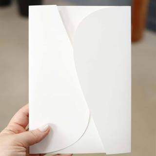 Envelope Elegance Dobrado - 14,5x21cm - Branco 180g - Modelo Exclusivo pronta entrega em Oferta na Shopee