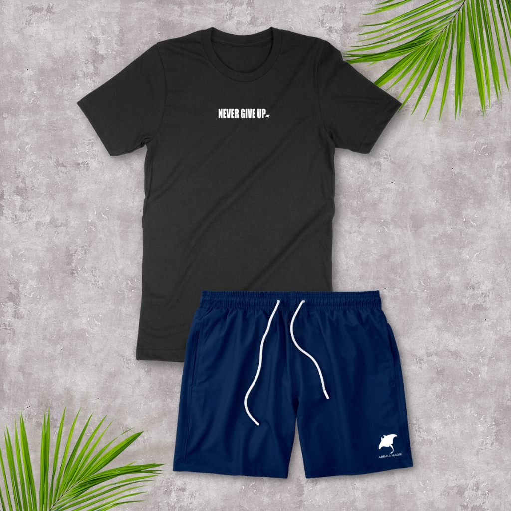 Conjunto Masculino Plus Size Camiseta 100% Algodão Bermuda e Short Masculino Academia Praia Casual