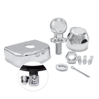 Kit Para Engate Bola 50mm Capa 90mm Cromado + Tomada em Oferta na Shopee