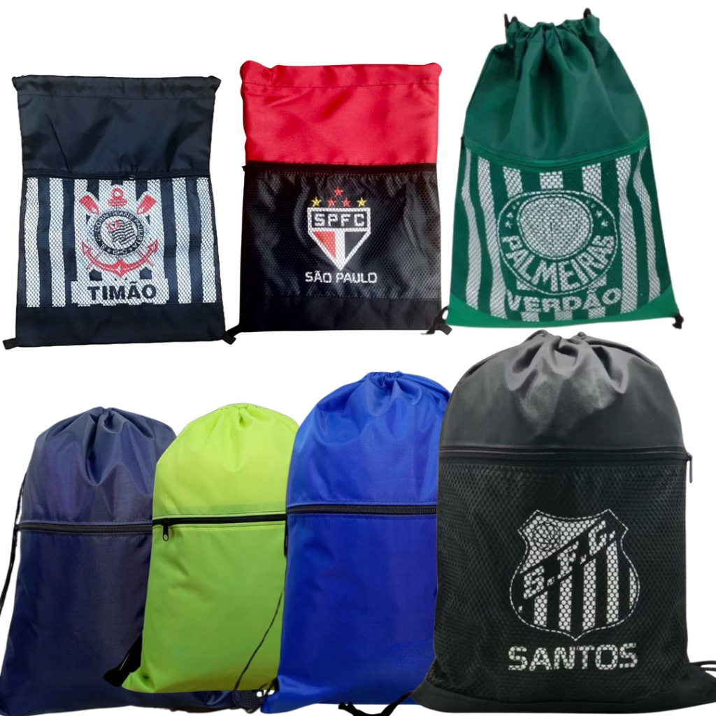 Mochila Bolsa Unisex Sacola Bag de Time Esportiva Bolsa de Treino