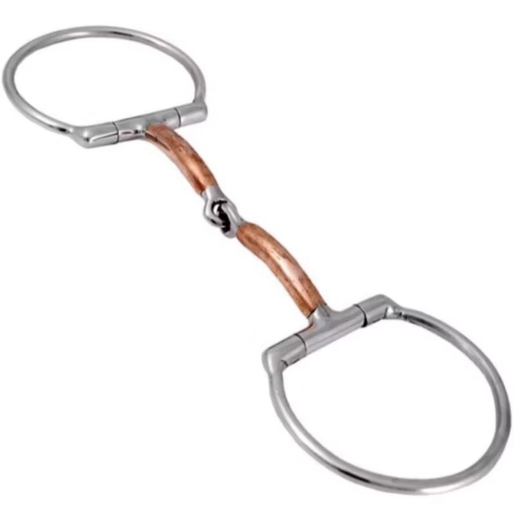 Bridão D Bocal Cobre Todo Produzido em Inox Para Cavalo Luxo Envio Imediato em Oferta na Shopee