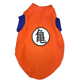 Camiseta Dragon Ball Algodão Roupa Pet camisa camiseta cachorro gato blusa goku em Oferta na Shopee