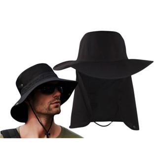 Chapéu Australiano ORIGINAL Pescador TRILHA Bucket Protetor De Nuca Solar em Oferta na Shopee