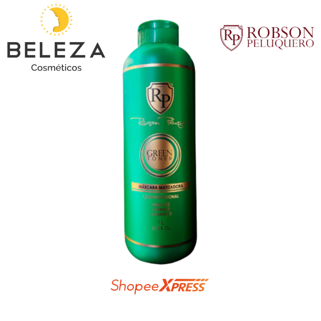 MASCARA MATIZADORA PROFISSIONAL GREEN 1000ML RP em Oferta na Shopee