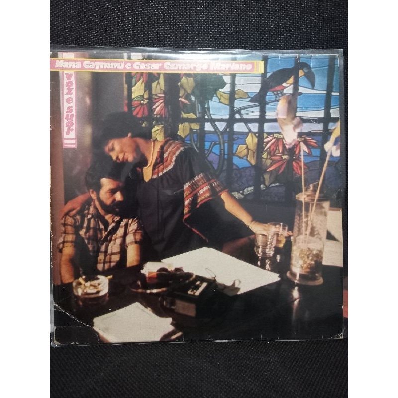 Lp Disco Vinil - Nana Caymmi e Cesar Camargo Mariano - Voz e Suor (VG++)