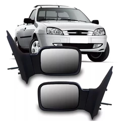 Retrovisor Externo Courier 97 A 12 Lado Esquerdo C/ Controle