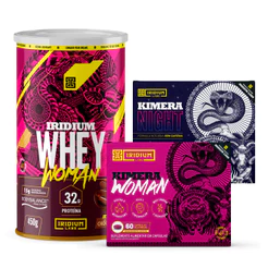 Whey Protein Woman 450g + Kimera Night + Kimera Woman - Iridium Labs