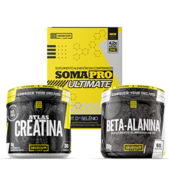 Soma Pro Ultimate + Atlas Creatina 90g + Beta Alanina 120g - Iridium Labs