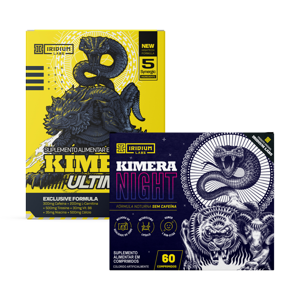 Kit Kimera Ultimate + Kimera Night 60 comps - Health