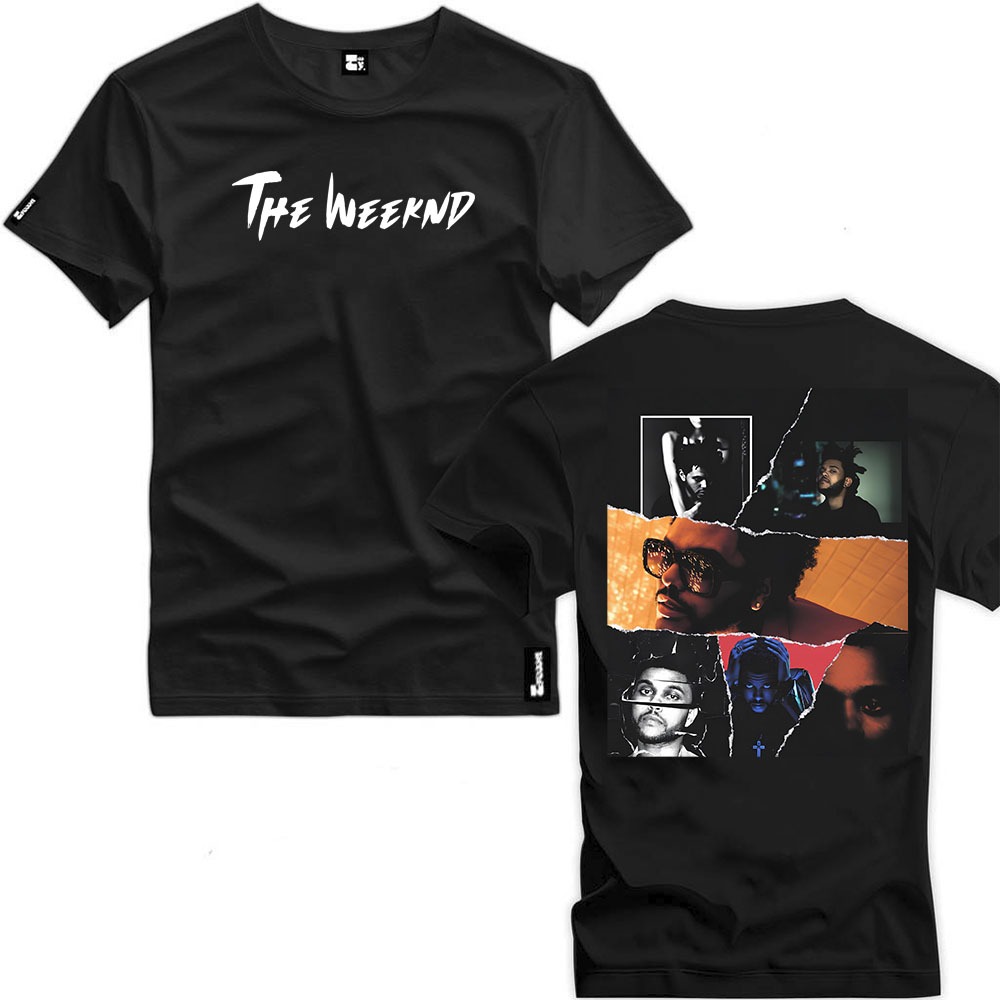 Camisa Camiseta Básica The Weeknd Fashion Verao 2024 em Oferta na Shopee
