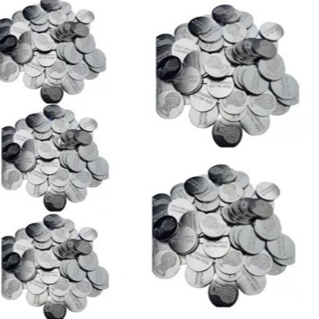 100 Fichas Para Máquina Vending Machine Bolinha Pula Pula em Oferta na Shopee