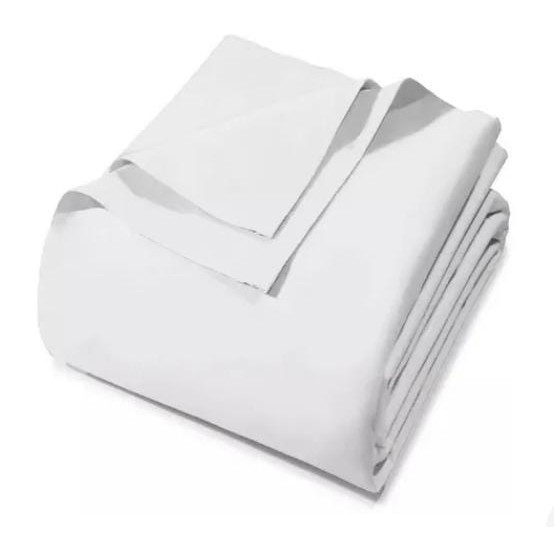 Lençol Branco Sem Elástico Padrão Presidio Cpd em Oferta na Shopee