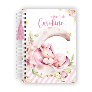 Caderneta de Vacina Personalizada Unicornio Menina em Oferta na Shopee