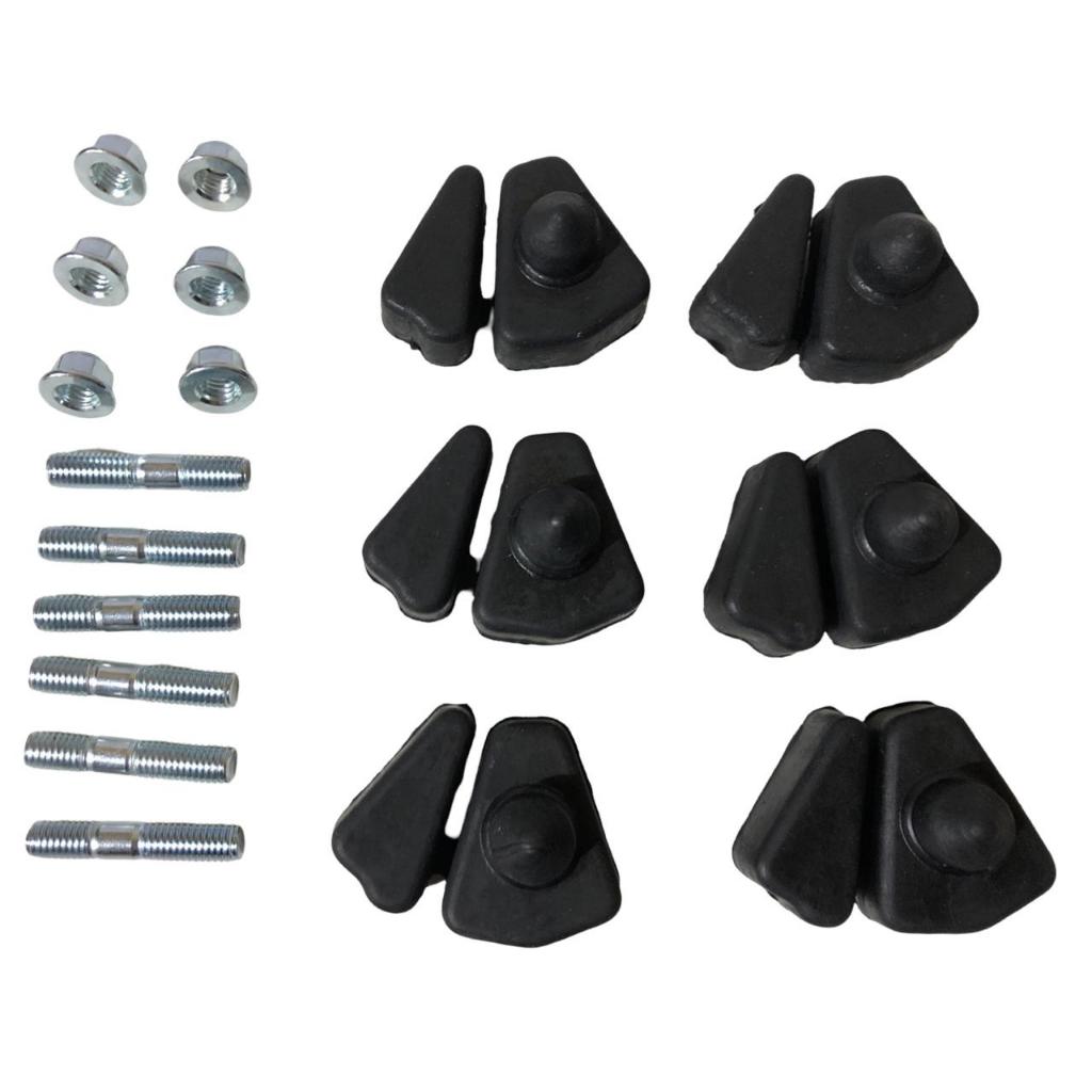 Coxim Coroa + Kit Prisioneiro Coroa Fazer/Lander/Tenere 250