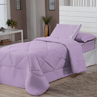 Edredons Solteiro Inverno 04 Peças Ternura Infantil Barato