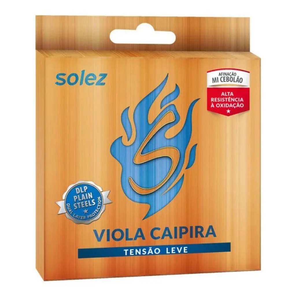 Encordoamento Solez Slvc Tl P Viola Caipira Tensão Leve Dlp - Hobbies & Collections
