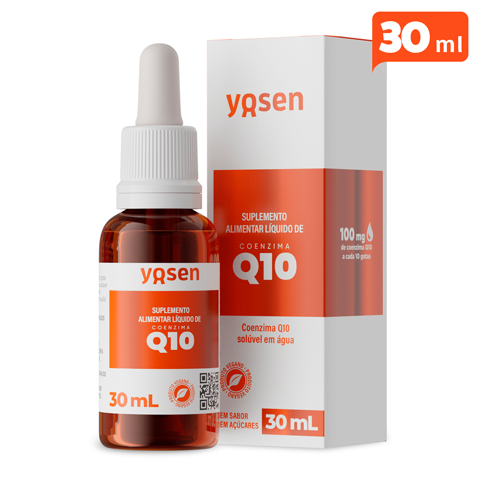 Yosen Coenzima Q10 Ydrosolv® Frascos de 15ml ou 30ml (Coq10) em Oferta na Shopee
