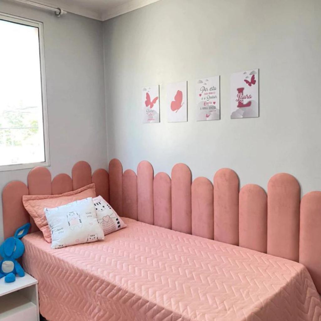 Cabeceira Estofada Modular Decorativa Nuvem Cama Solteiro Casal Queen King Box em Oferta na Shopee