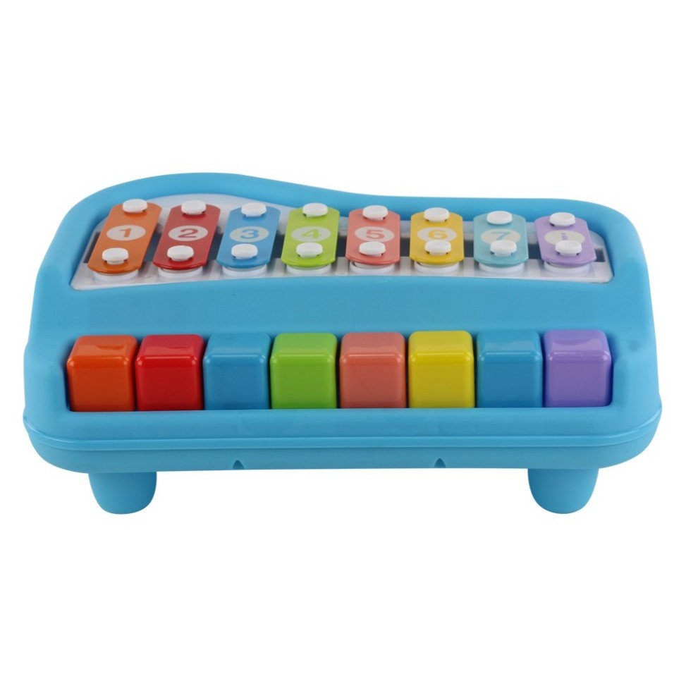 Brinquedo Musical 2 em 1 Xilofone e Piano Infantil em Oferta na Shopee